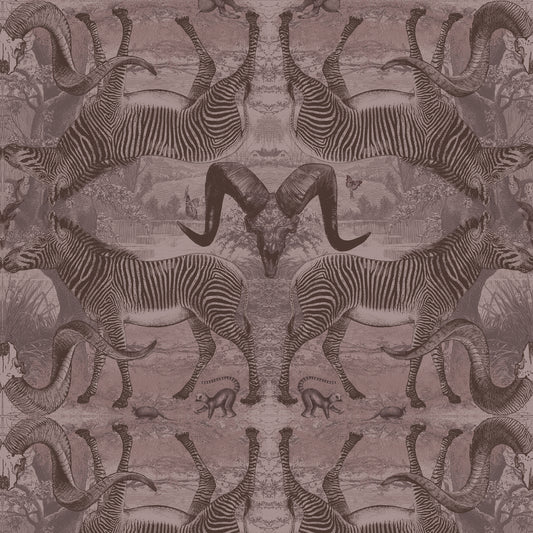 Serengeti Soirée Dusty Pink Wallpaper
