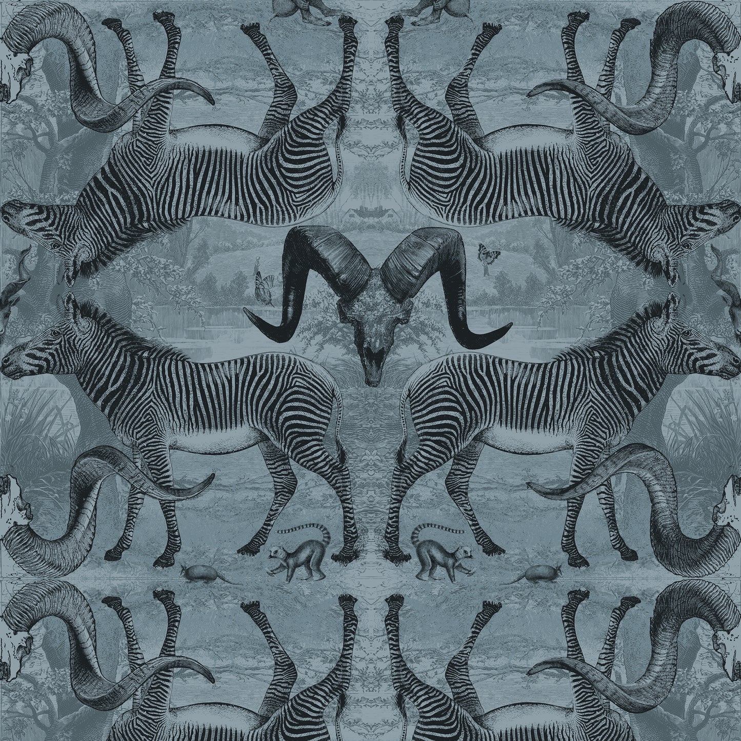 Serengeti Soirée Ice Wallpaper