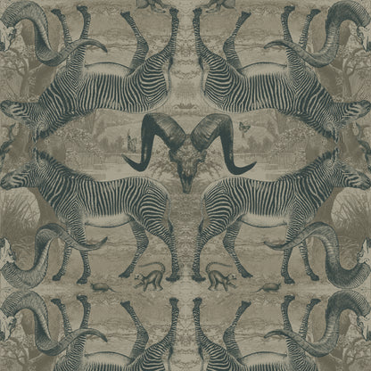 Serengeti Soirée Sand Wallpaper